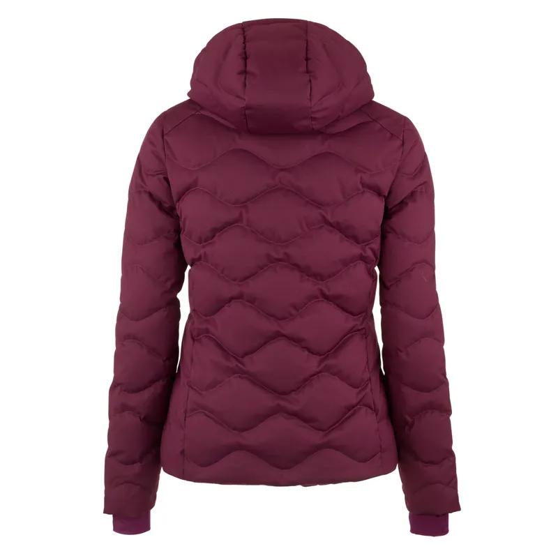 Tommy Hilfiger Women's Mid-Weight Re-Down Jacket - Deep Burgundy-1